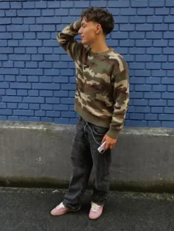 Megafed camouflage sweater