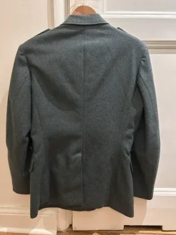 Men wool military blazer