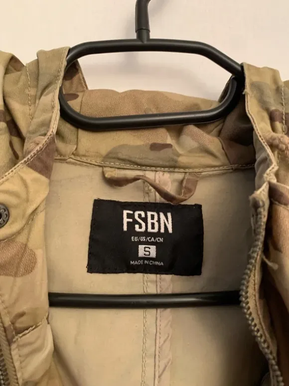 Militär tunn jacka
