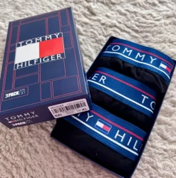 męskie bokserki Tommy Hilfiger 3.pak rozmiar XL czarne