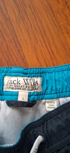 Męskie spodenki kąpielowe Jack Wills Rozmiar L Kolorowe pasy