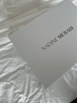 Nadine Merabi Bella White Jumpsuit