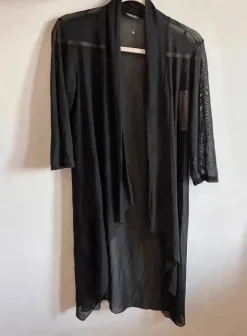 Narzutka • plażowa • pareo • wakacje • czarna • siateczka • classy