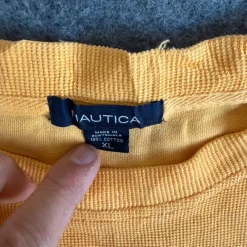 Nautica long sleeve XL yellow