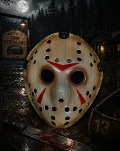 NECA Style Jason Voorhees Mask – Friday 13th Horror 🎭🔪