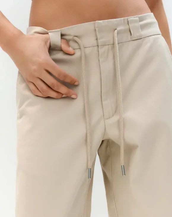 NEW Pull&Bear Beige straight leg trousers (Size: 32/XS)
