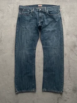 Niebieskie jeansy y2k vintage olderbrothercore