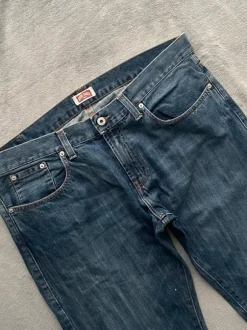 Niebieskie jeansy y2k vintage olderbrothercore