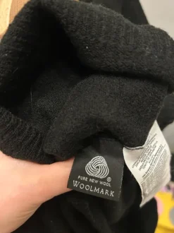 Nike Golf kamizelka wełniana Woolmark czarna vintage