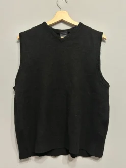 Nike Golf kamizelka wełniana Woolmark czarna vintage
