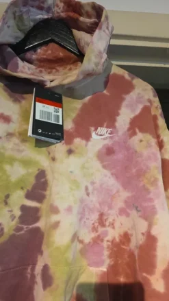 Nike tie-dye hoodie ny stl L