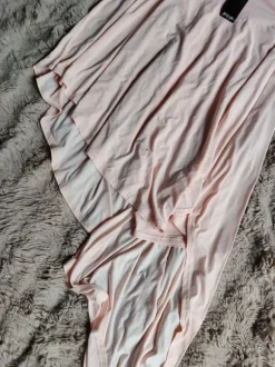 Nowa asymetryczna spódnica z spodenkami Nasty Gal brzoskwiniowy róż S 36 z metką