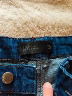 Nowe spodenki jeansowe męskie 30