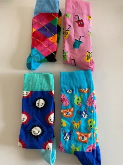 Nye Happy Socks! 4 par unisex🧦🧦