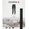 Olympia uld lange underbukser M sort