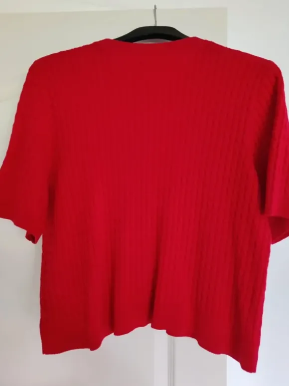 Only bluse / cardigan str xl