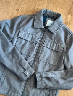 Overshirt med lynlås