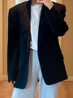 Oversized uld blazer