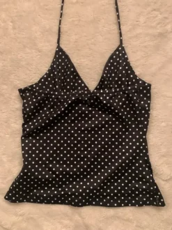 Polka dott top