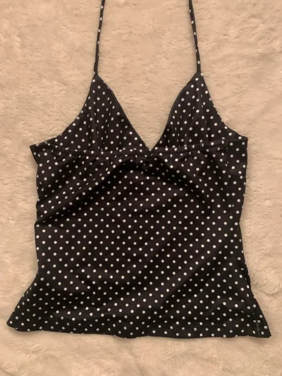 Polka dott top