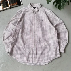 Polo by Ralph Lauren Preppy Button Up Cotton Oxford Shirt