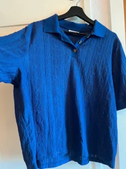 Polo i fedeste blå farve!