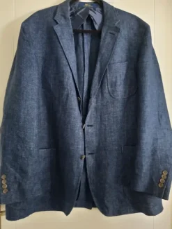 Polo Ralph Lauren – lniana marynarka 3-roll-2 | made on italy|