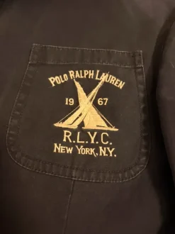 Polo Ralph Lauren Navy Blazer – Size L – Classic Crest Logo