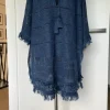 Polo Ralph Lauren tunika Italian Knit Fringe Tunic Swim Cover Linen Boho