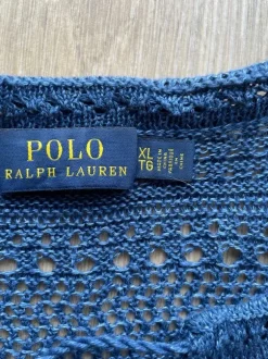 Polo Ralph Lauren tunika Italian Knit Fringe Tunic Swim Cover Linen Boho