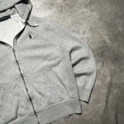 Polo Ralph Lauren Zip Up Hoodie Grey Bluza rozpinana Ralph Lauren trendy aesthetic pinterest