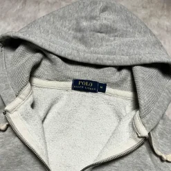 Polo Ralph Lauren Zip Up Hoodie Grey Bluza rozpinana Ralph Lauren trendy aesthetic pinterest
