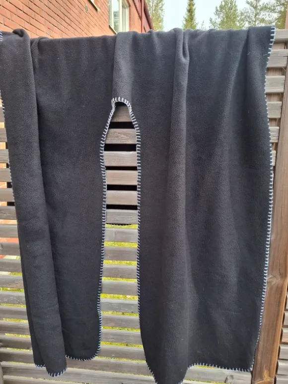 Poncho 4 st i fleece