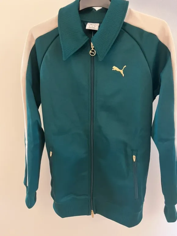 Puma T-7 dark green jacket XS