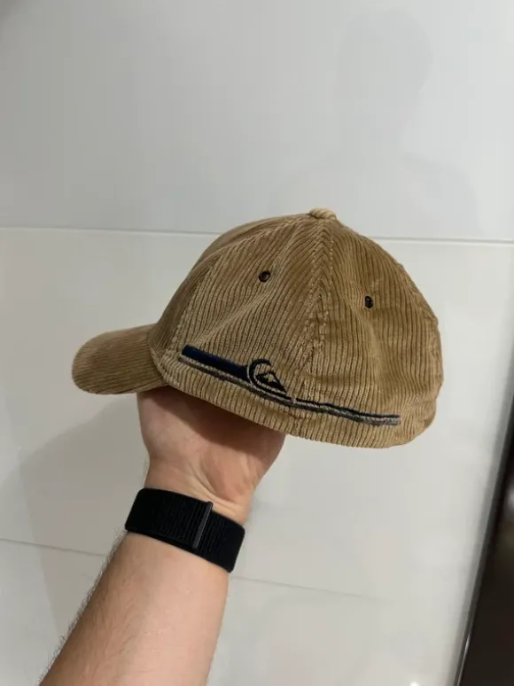 Quiksilver Vintage Corduroy Flexfit Cap Beige L