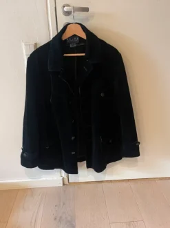 Ralph Lauren blazer str 8, sort fløjl