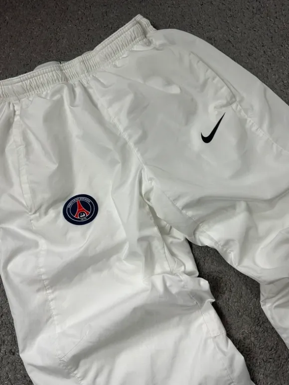 Rare Vintage Nike PSG Baggy Tracksuit Bottoms - Y2K Style | S