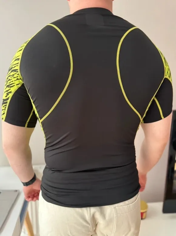 Rashguard krótki/ Termiczna kompresyjna koszulka treningowa Warhouse