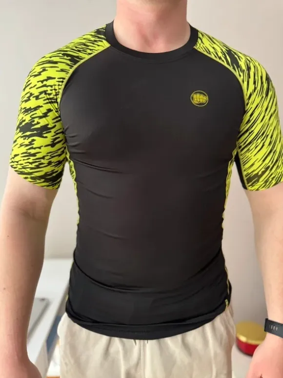 Rashguard krótki/ Termiczna kompresyjna koszulka treningowa Warhouse
