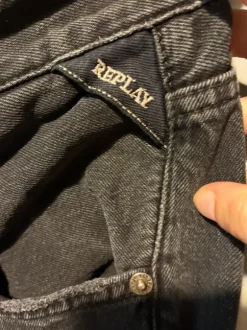 Replay baggy boyfriend Boxfit jeans dame