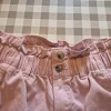 Rosa shorts hög midja stl 38 H&M