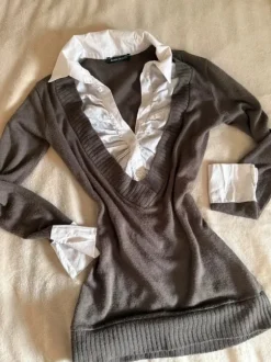 00’s vintage office top