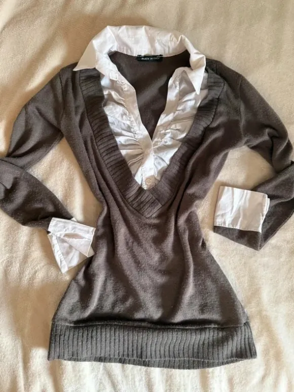 00’s vintage office top