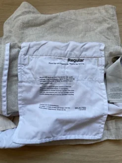 Selected hør shorts