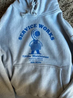 Service works hoodie