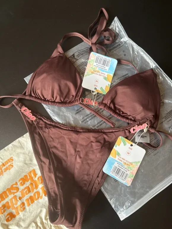 She is Sunday Brand New Bikini too small 🥹