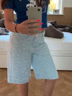 Shorts Jorts Blue Sofie Schnoor y2k