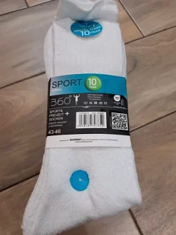 Skarpetki sportowe 10-pak Bawełna