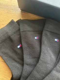 Skarpety Tommy Hilfiger 5-pak 39-42 czarne w pudełku
