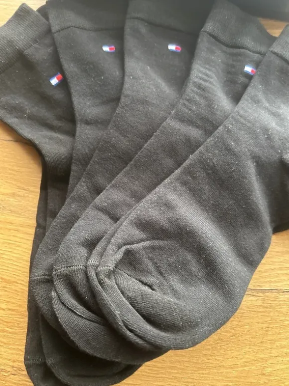 Skarpety Tommy Hilfiger 5-pak 39-42 czarne w pudełku